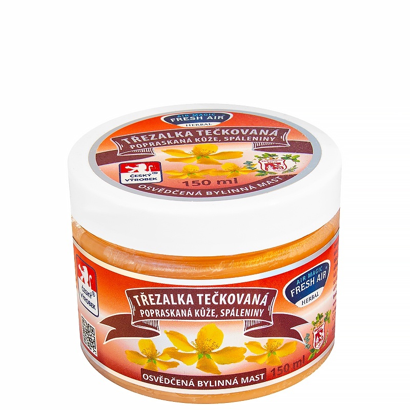 Fresh Air bylinná mast Třezalka tečkovaná 150 ml