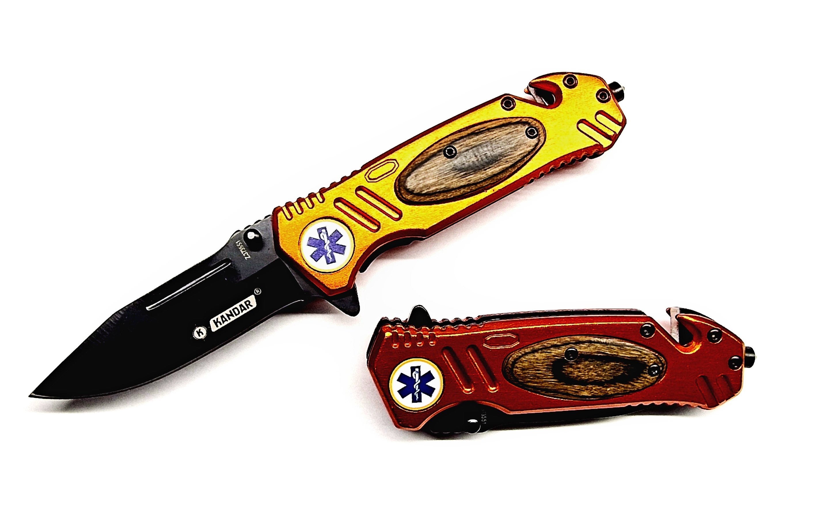 KANDAR N-140 multifunkční zavírací záchranářský nůž, 20,5 cm