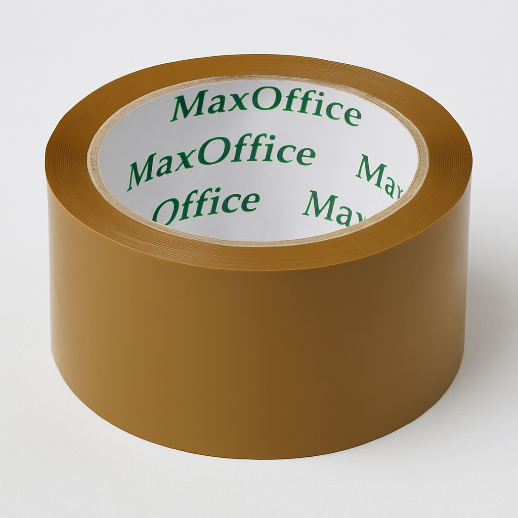 MaxOffice lepicí páska hnědá 48 mm x 66 m, všestranné použití