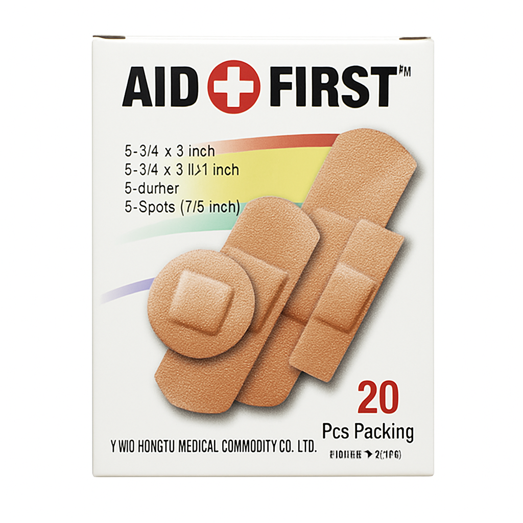 Odolná náplast sada 20ks mix velikostí