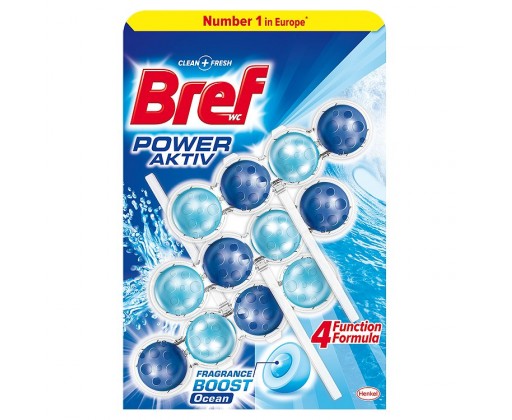 Bref Power Activ WC blok OCEAN 3 x 50 g