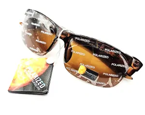 Polarizační brýle Qiim P02.135 - hnědá, plastové, UV 400 cat. 3