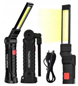 Svítilna Qiim HT 4025-5 COB led nabíjecí přes USB pracovní lampa, XXL