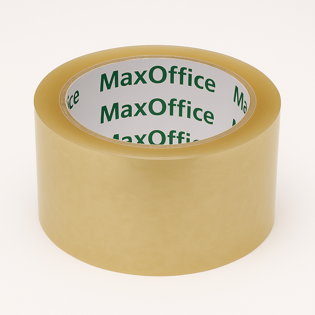 MaxOffice lepicí páska transparentní 48 mm x 66 m, všestranné použití