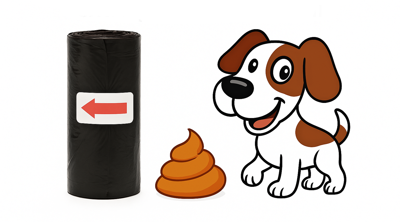 Nakida Sáčky na psí exkrementy extra pevné, 15 ks v roli