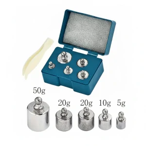 Kalibrační závaží Nakida 105g (50g, 2x20g, 10g, 5g)
