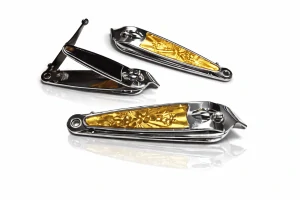 Štípačky na nehty QiiM nerezové 7 cm s pilníkem a čističem