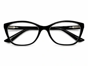 Dioptrické brýle JingGlass DE LUXE TL8822 Flexi, černé, plastové, (+1,00 dioptrie), unisex