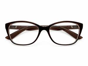 Dioptrické brýle JingGlass DE LUXE TL8822 Flexi, hnědé, plastové, (+3,00 dioptrie), unisex
