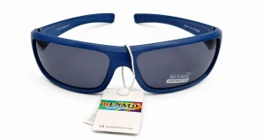 Sluneční unisex brýle Renato 24534, modrý matný rám / šedá skla, Cat.3