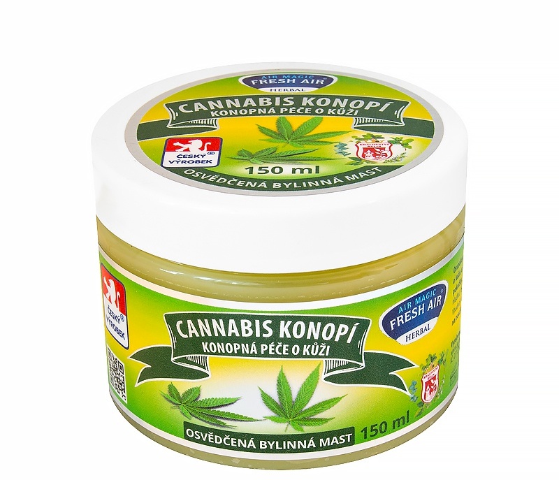 Fresh Air bylinná mast 150 ml Cannabis konopí