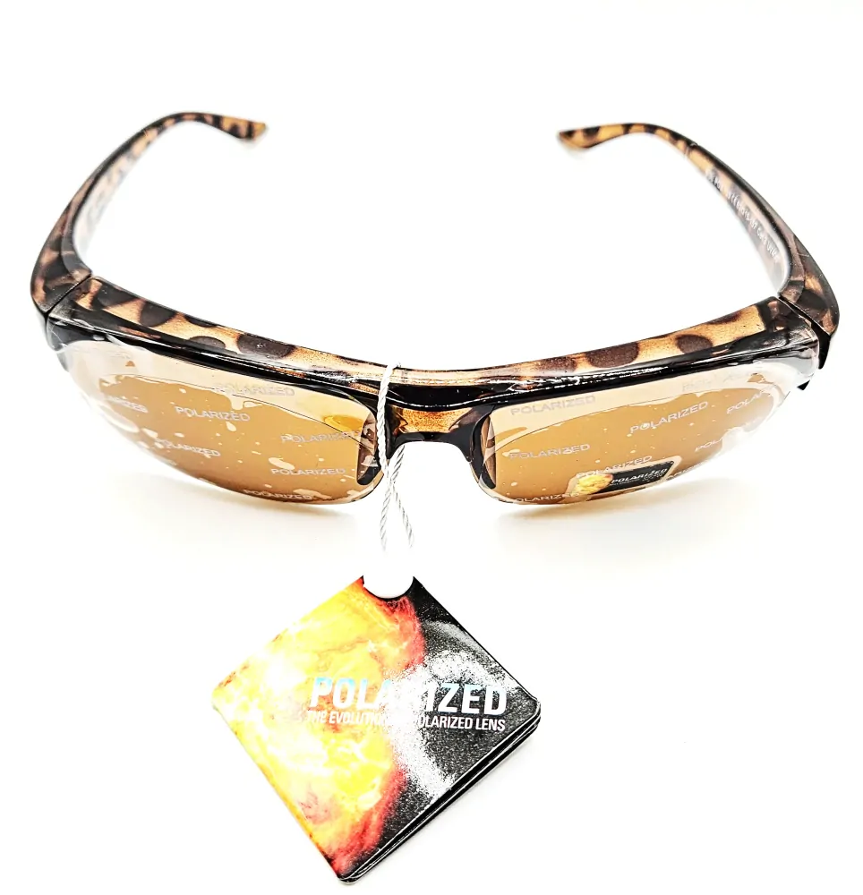 Polarizační brýle Qiim P02.135 - hnědá, plastové, UV 400 cat. 3