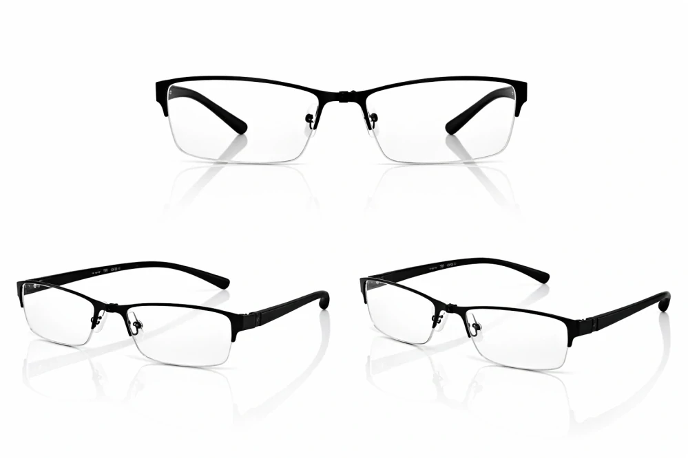 Dioptrické brýle SURGLASS DE LUXE TR-230p kovové černé +1,50 dioptrie, unisex