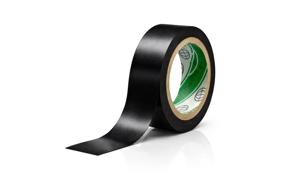 Izolační páska Global PVC černá 1,6cm × 5,5m elektrikářská
