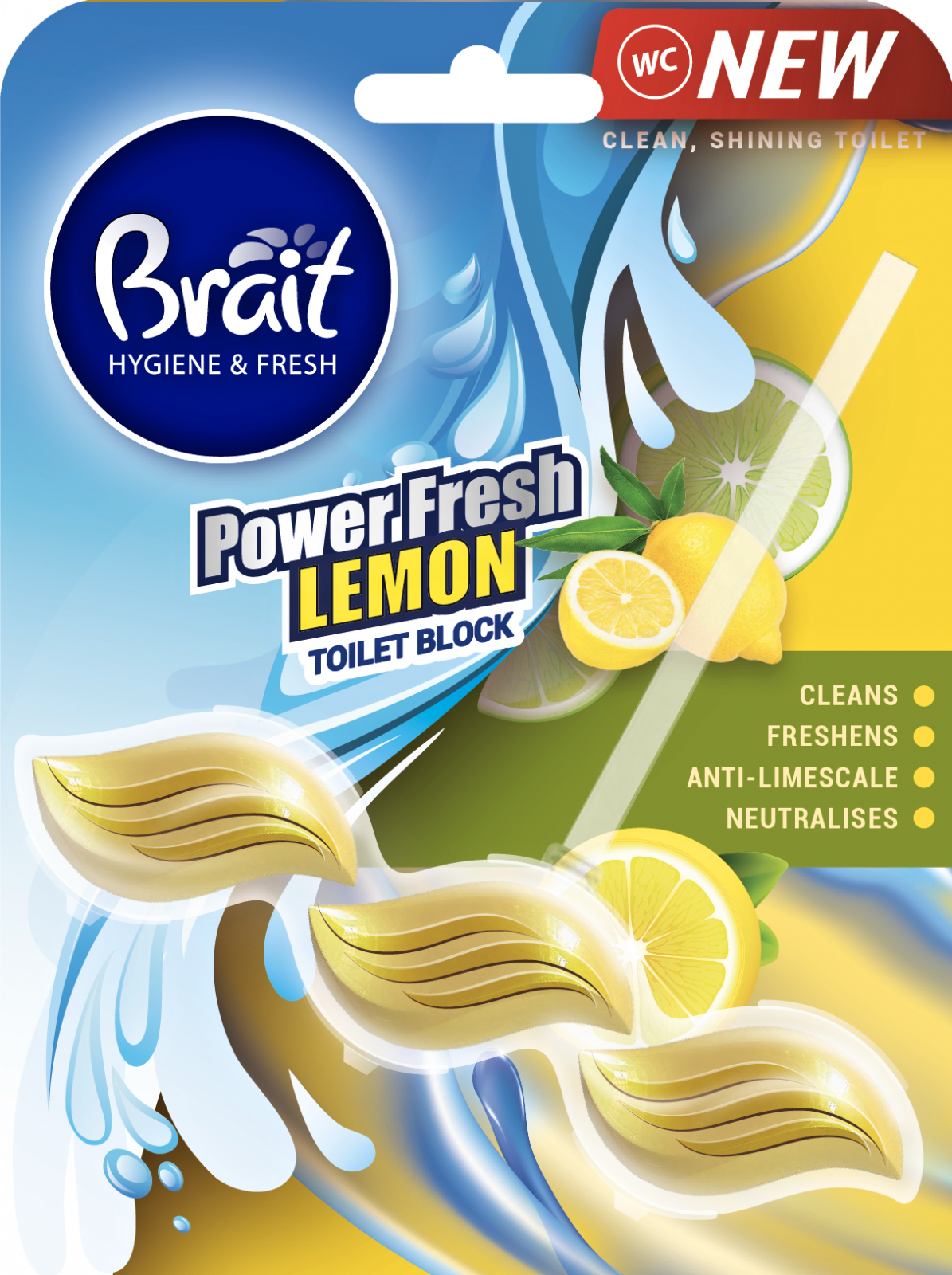 Brait WC Power Fresh Citron 39 g