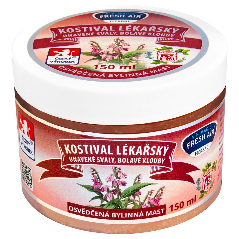 Fresh Air bylinná mast Kostival lékařský 150 ml