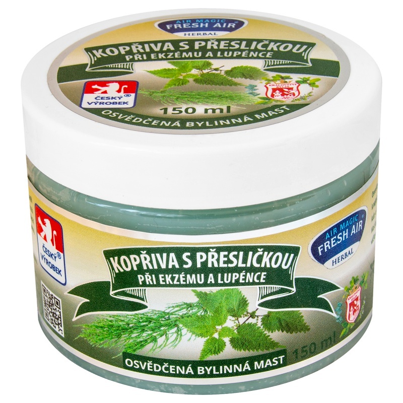 Fresh Air bylinná mast Kopřiva s přesličkou 150 ml