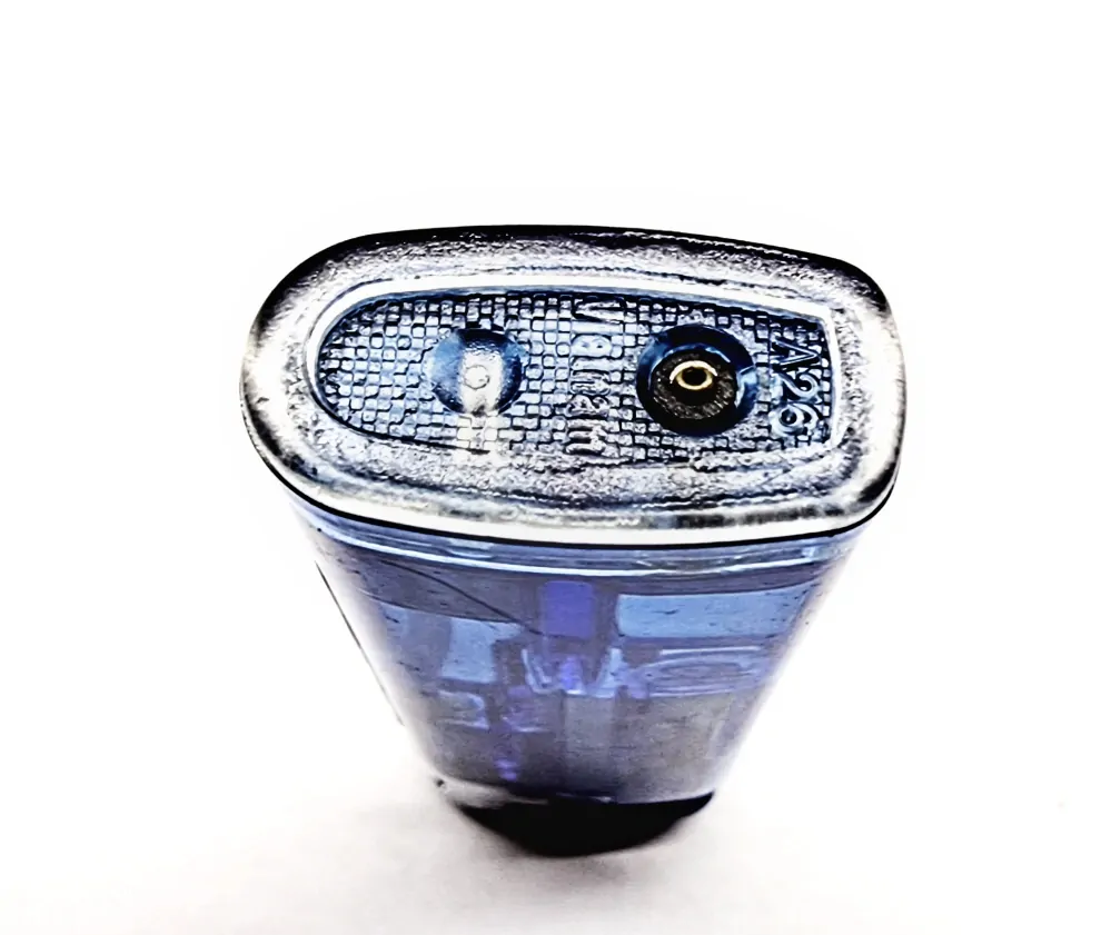Zapalovač QiiM Turbo 472 transparent, plnící, 1ks