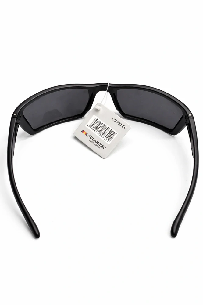 SURPASSGLASS F4704P sportovní polarizační sluneční brýle, stříbrná zrcadlová skla, UV400, Cat.3, unisex