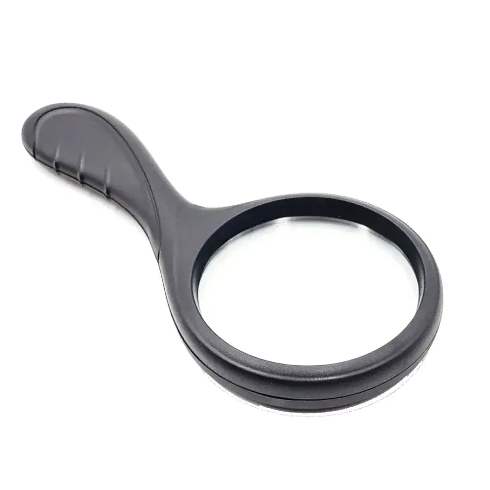 Prémiová lupa QiiM YT88005 - 5x zvětšení, skleněná čočka, 60 mm