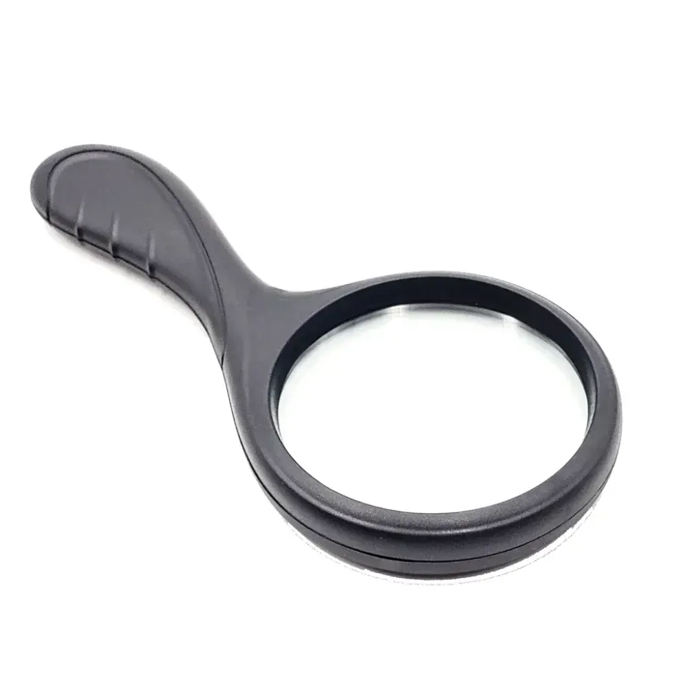 Prémiová lupa QiiM YT88006 - 5x zvětšení, skleněná čočka, 75 mm