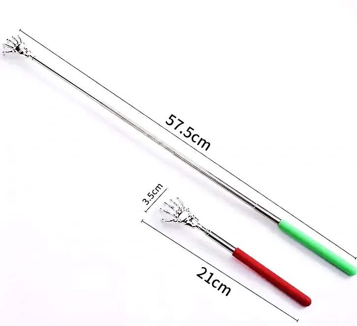 Teleskopické drbátko kostlivec 57cm