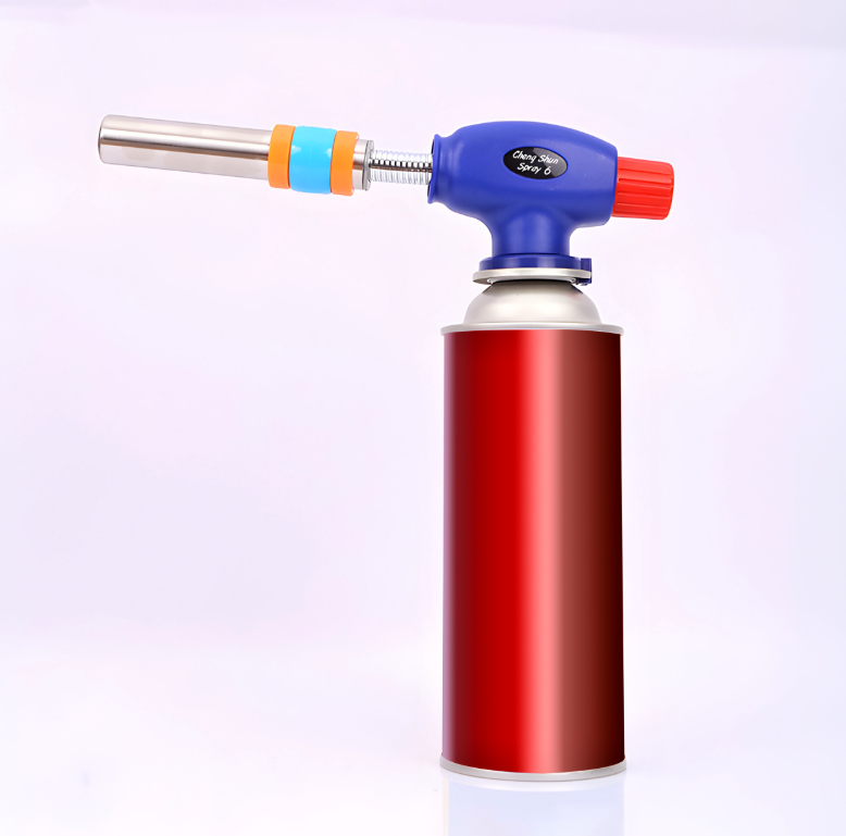 Reto OT0863 Flexibilní plynový hořák s regulací teploty, piezo zapalováním a keramickou vložkou