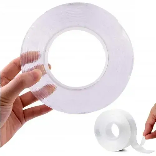 QiiM P-21 Nano páska 1m x 2cm, opakovaně použitelná, nosnost 1kg, snadné použití