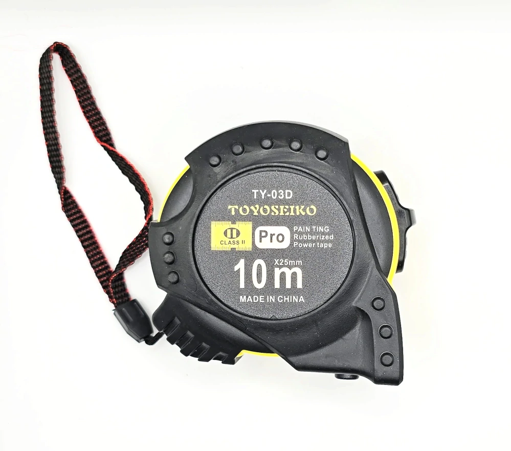Toyoseiko metr svinovací 10m šířka pásku 25mm, TY-03D10