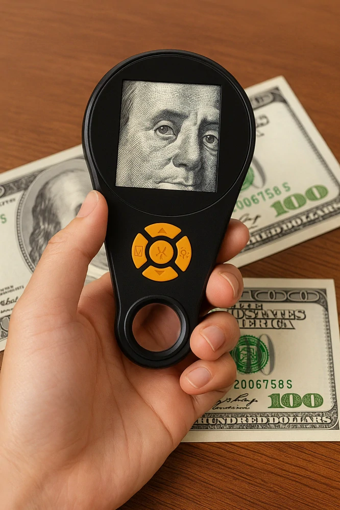 Nakida KY38 digitální mikrolupa (mikroskop) 500× + microSD 32GB