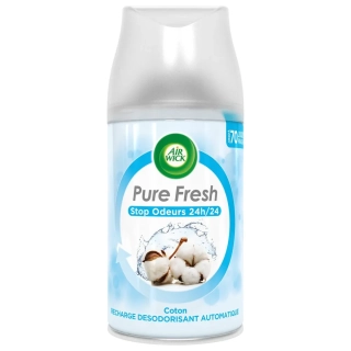 AIR WICK náplň pure fresh cotton 250 ml