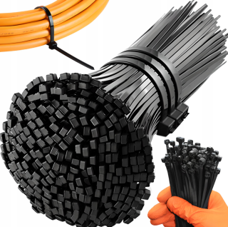 Reto Stahovací pásky černé 100ks, 2.5x100mm