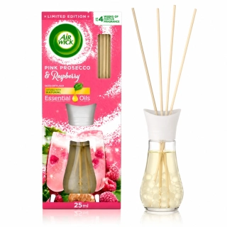 Air Wick vonné tyčinky Růžový sekt a maliny 25 ml
